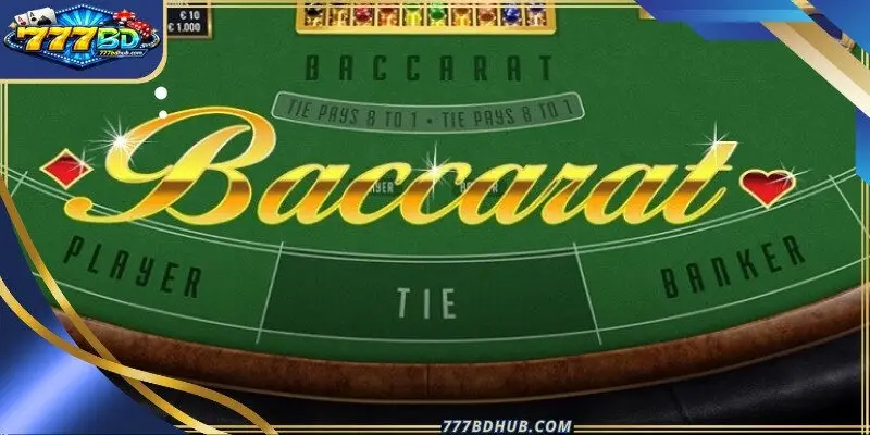 A professional dealer manages the high-stakes Baccarat table with precision