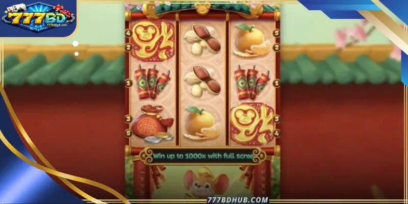 The charming mouse icon acts as the wild symbol throughout the entire game