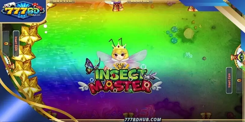 A specialized cannon targets a group of rare colorful beetles in Insect Master
